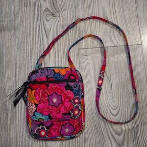 Vera Bradley Mini Hipster Crossbody Floral Fiesta